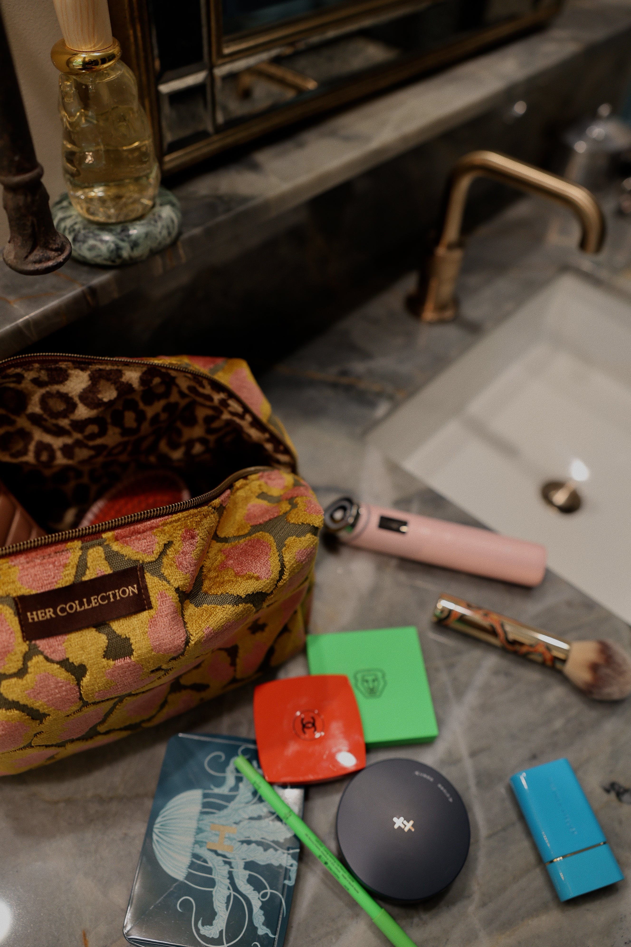Leopard Toiletry Bag
